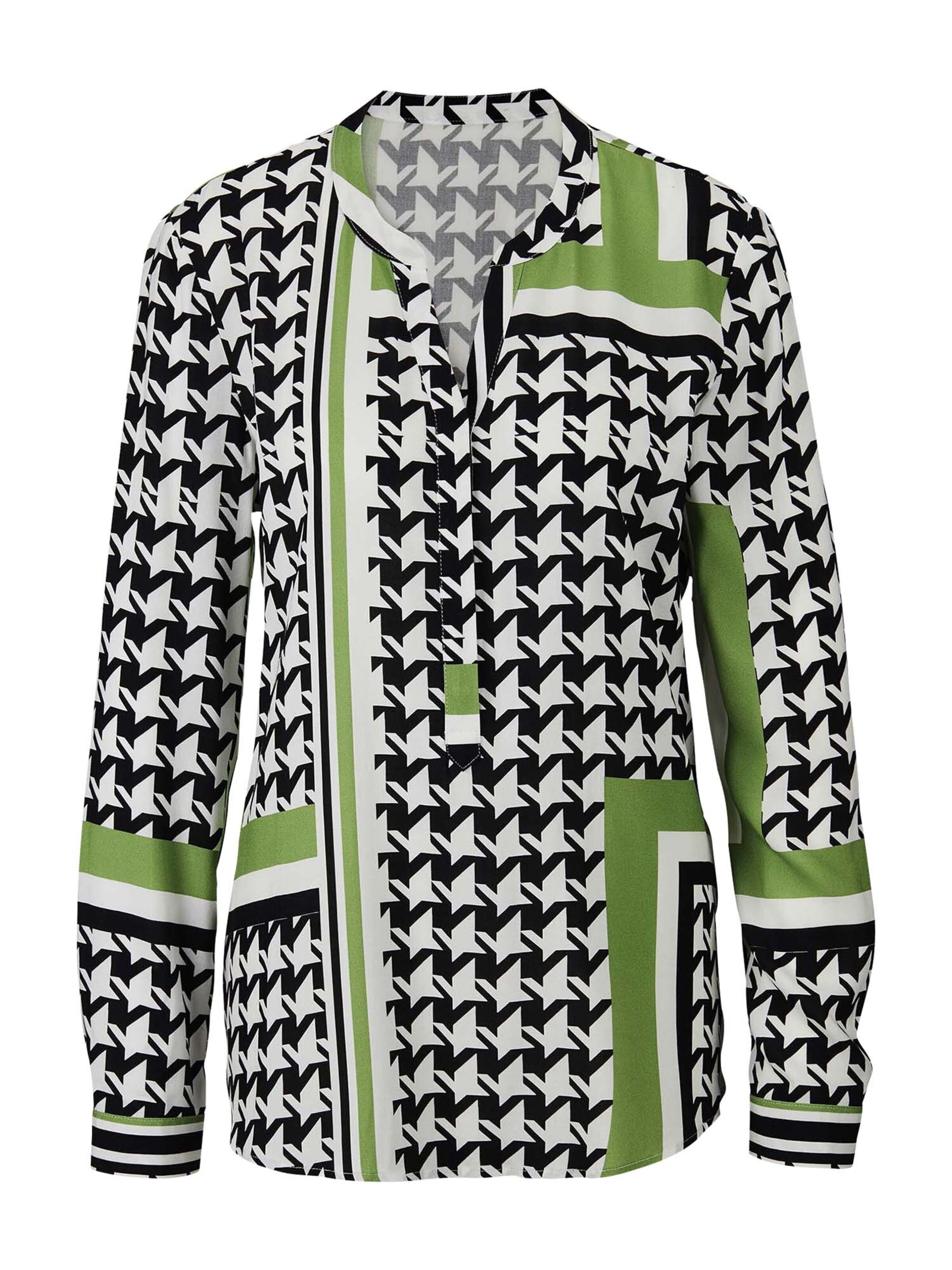 MADELEINE Blouse in Zwart: voorkant