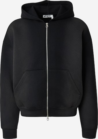 WEEKDAY Collegetakki 'Simon' värissä musta: etupuoli