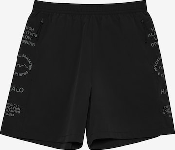 Pantalon HALO en noir : devant