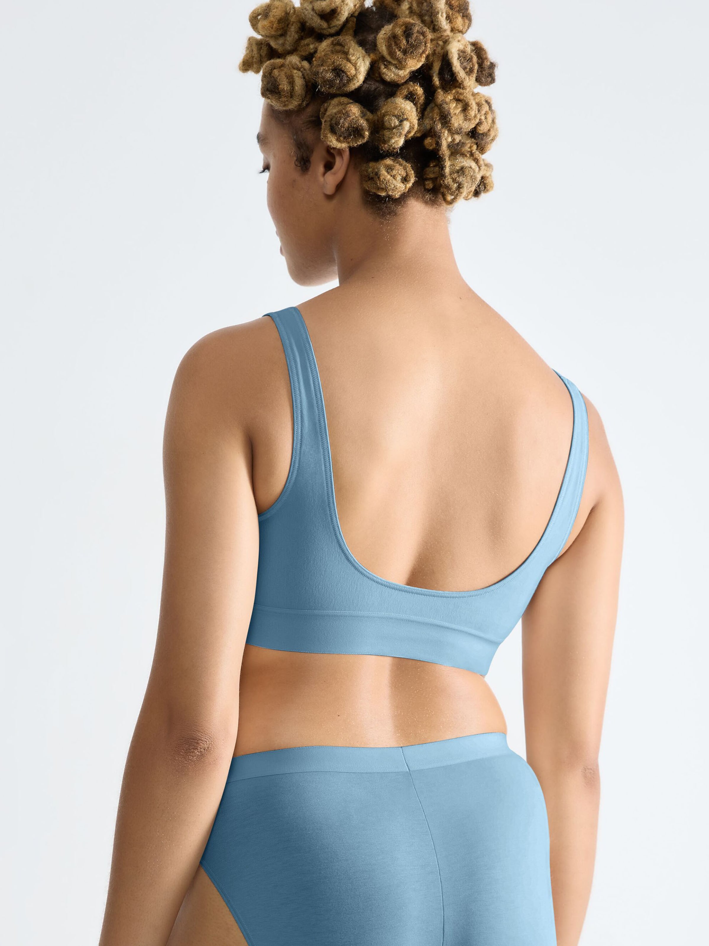SLOGGI Bustier Bustier ' EVER Ease Top ' in Blau