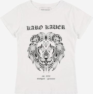 Karo Kauer Shirt in White: front