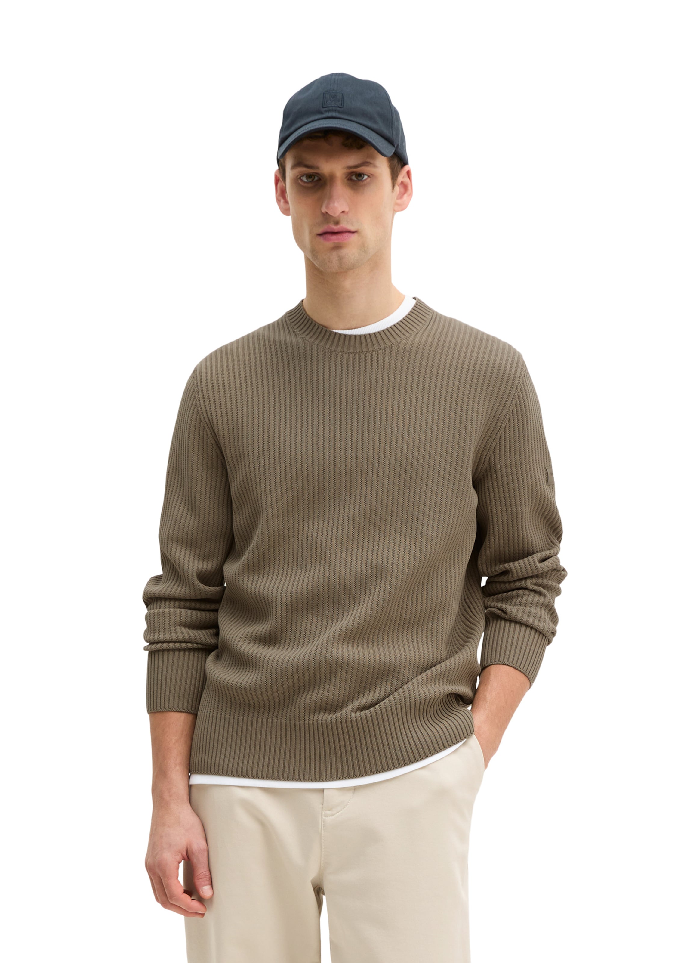 Marc O'Polo Sweater in Brown: front