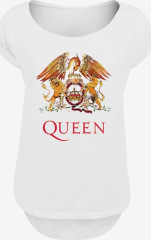 F4NT4STIC Shirt 'Queen' in Weiß: predná strana