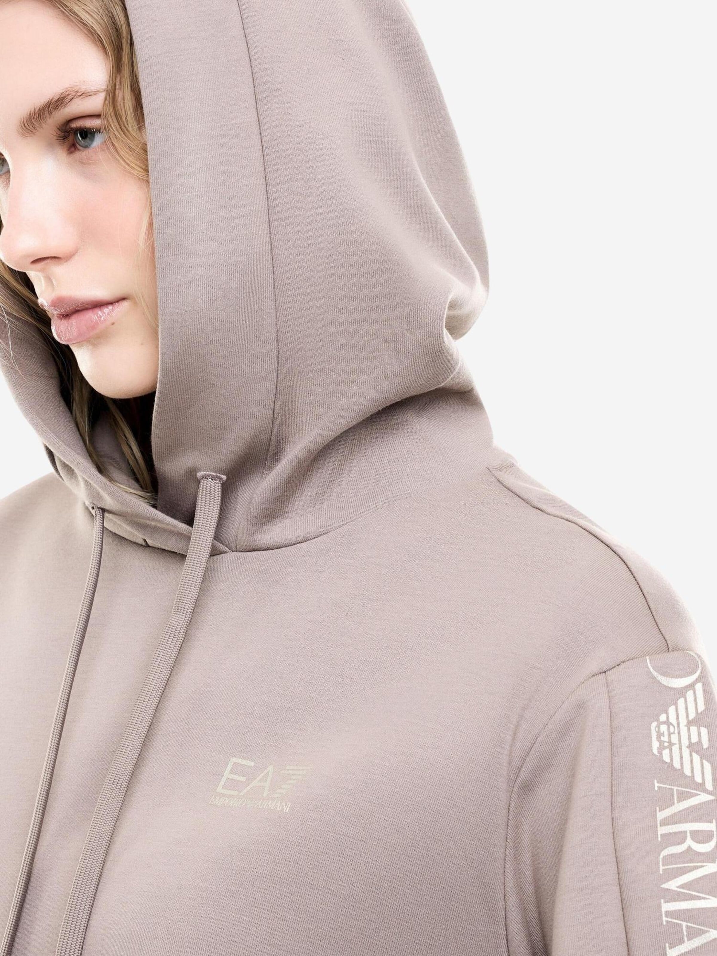 EA7 Emporio Armani Regular Sportbroek in Grijs
