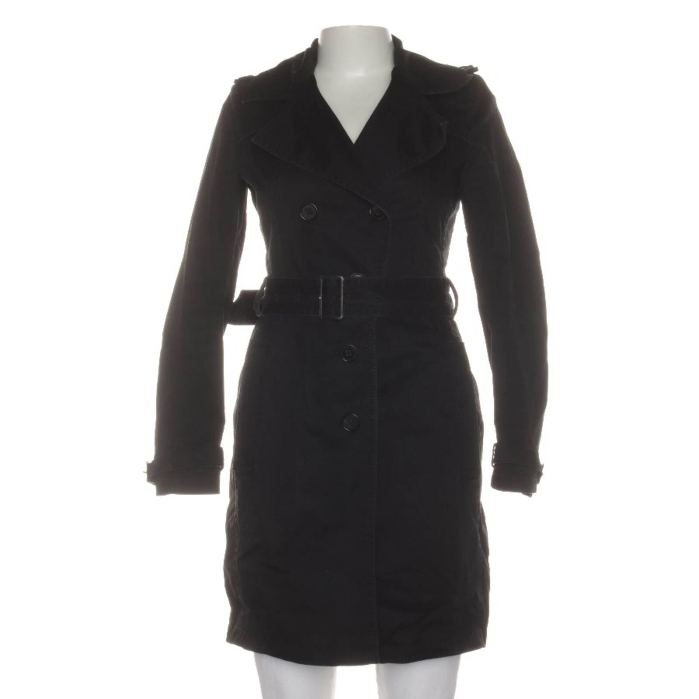 DRYKORN Jacket & Coat in S in Black: front