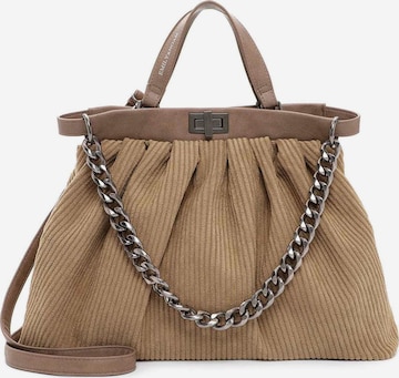 Emily & Noah Handbag 'Nanna' in Brown: front