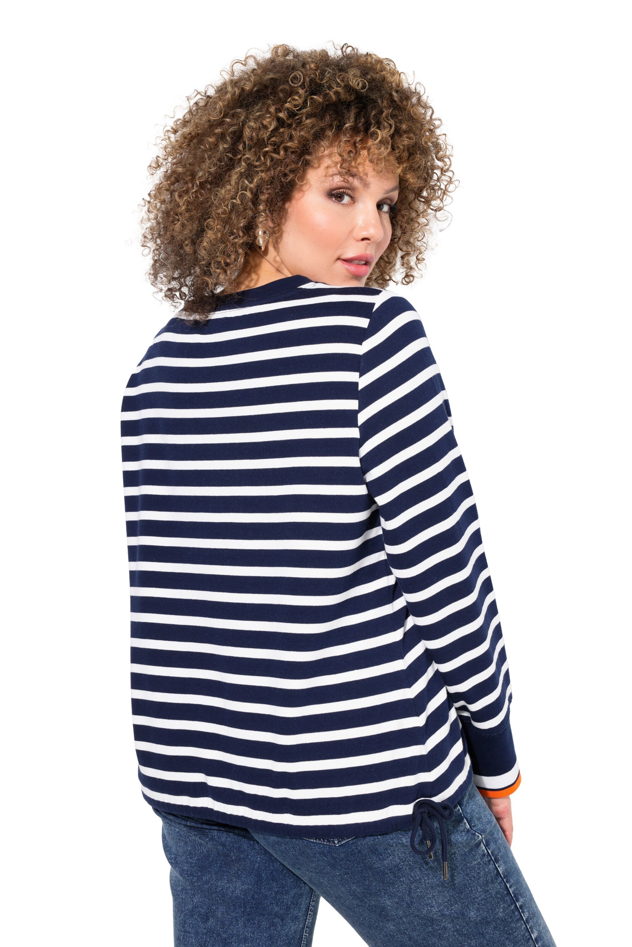 Ulla Popken Sweatshirt in Blau