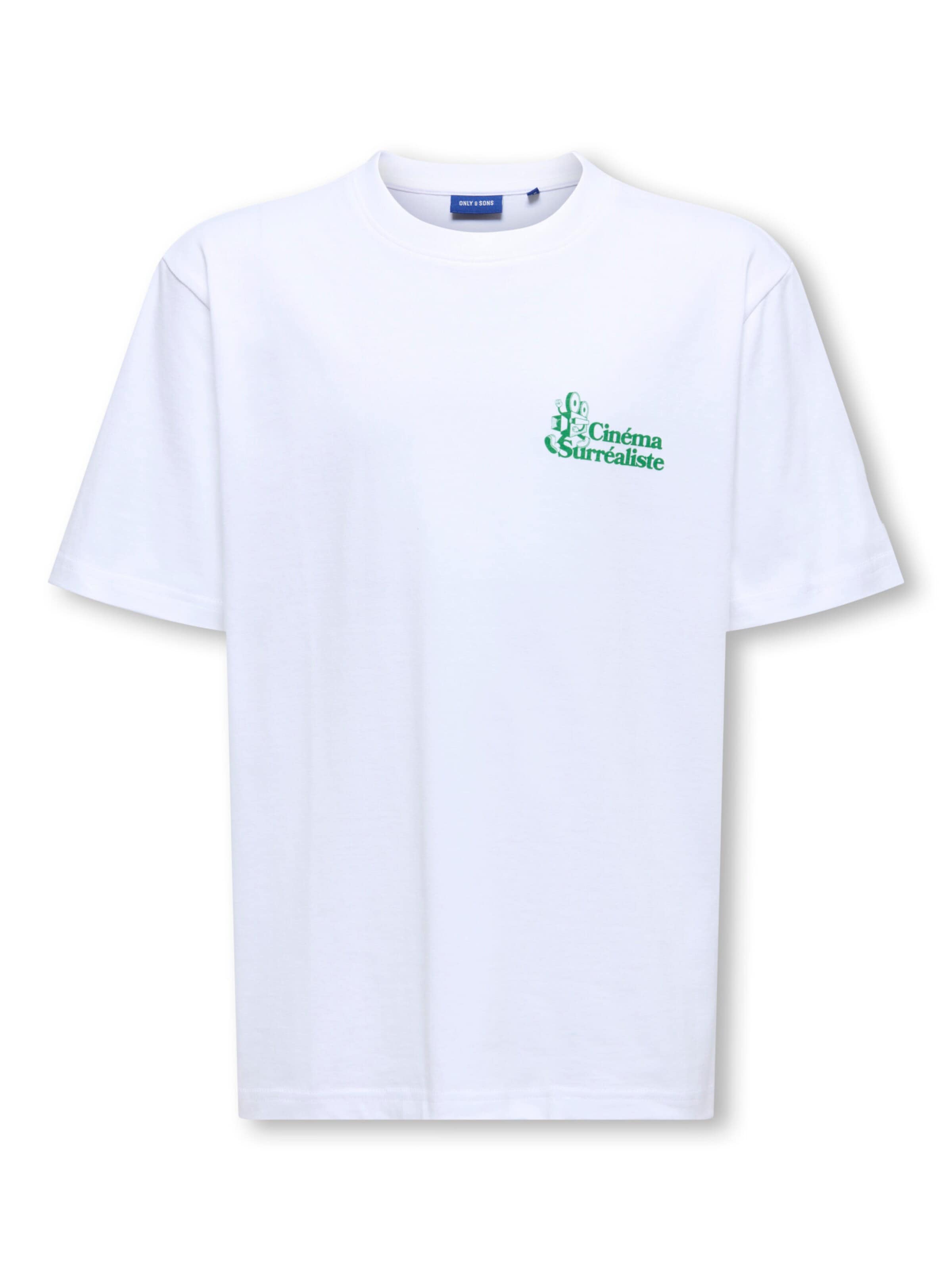 ONLY Shirt 'OSJFREDO' in White: front