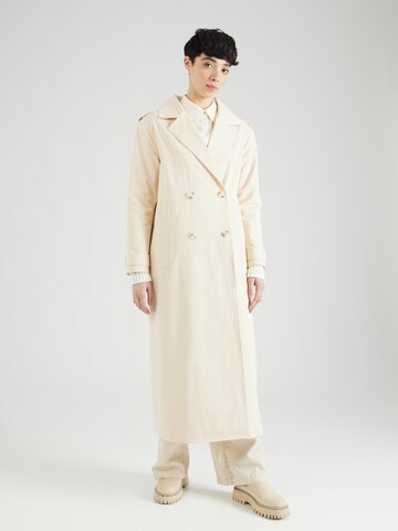 Manteau mi-saison Misspap en beige : devant