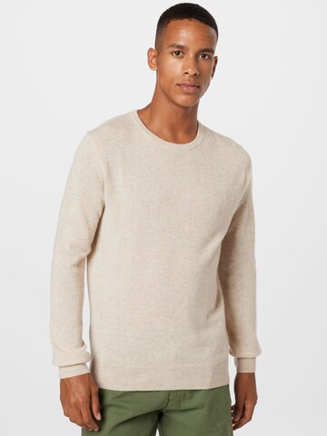 Pullover di Pure Cashmere NYC in beige: frontale