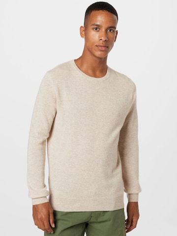 Pull-over Pure Cashmere NYC en beige : devant