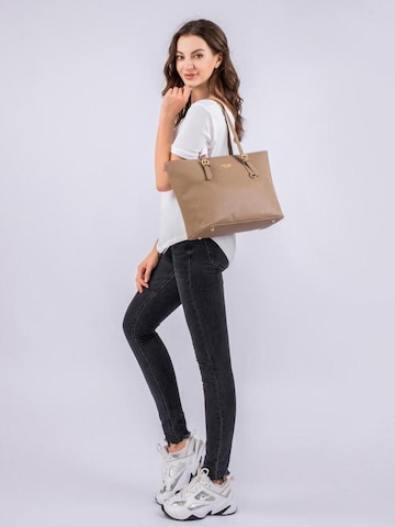 Princely London Shopper 'Beverly'‌‌‌‌ in Braun