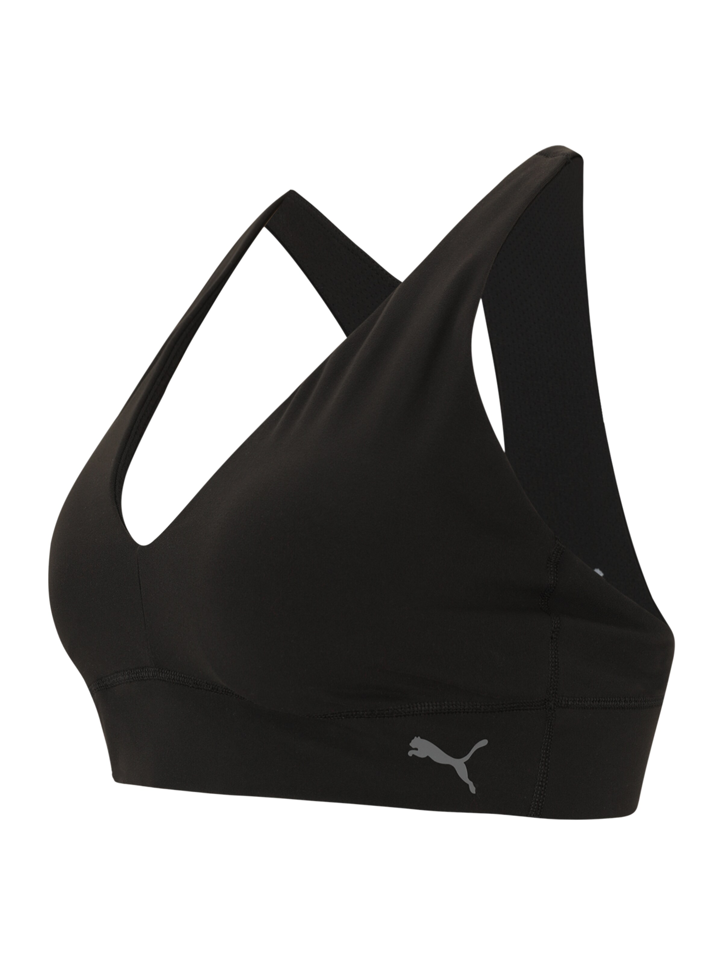 PUMA Bustier Sport bh 'Shapelux' in Zwart