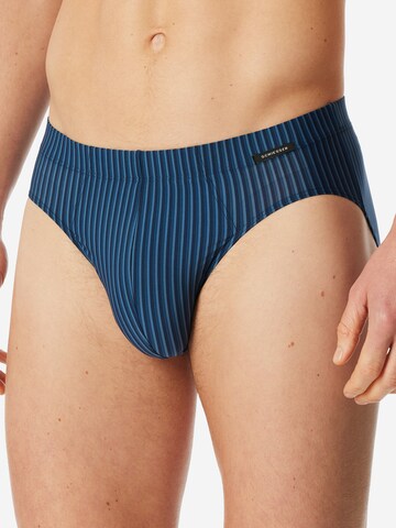 Slip 'Pure Micro' SCHIESSER en bleu