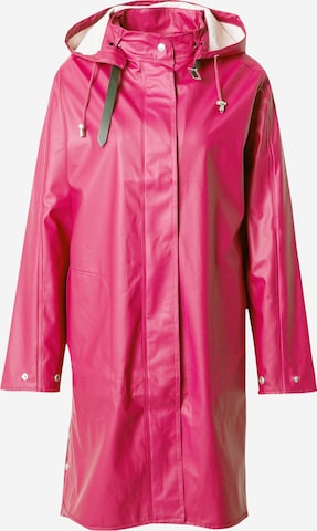 ILSE JACOBSEN Λειτουργικό παλτό σε ροζ: μπροστά