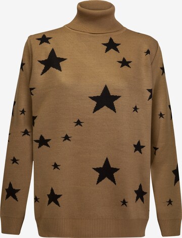 Jimmy Sanders Pullover i brun: forside