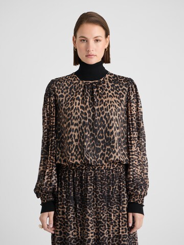Guido Maria Kretschmer Women Blouse 'Liddy' in Brown: front