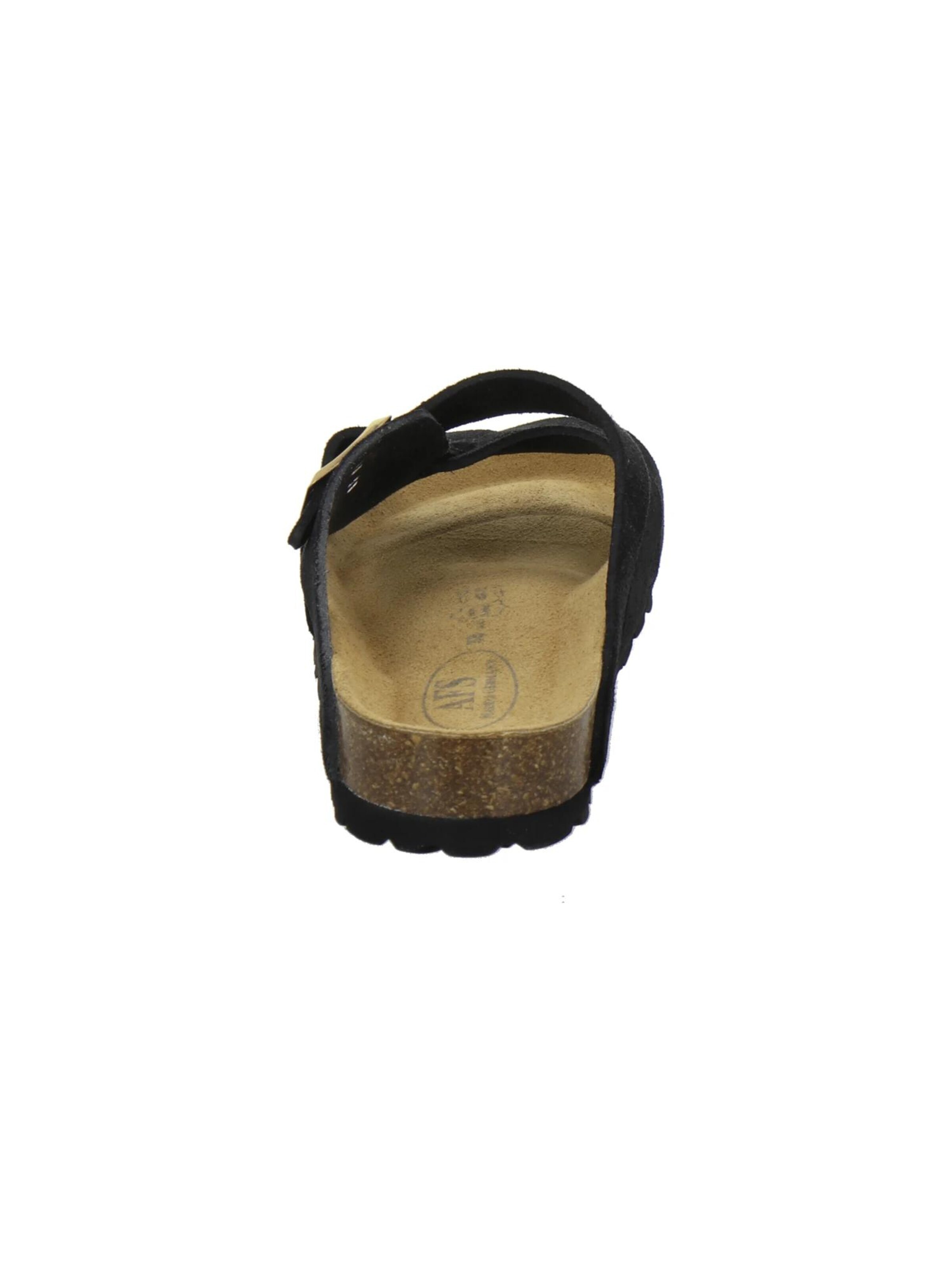 Mule 'Pantoletten Damen Kralle schwarz' AFS-Schuhe en noir