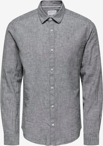 Chemise 'ONSCAIDEN' Only & Sons en gris : devant