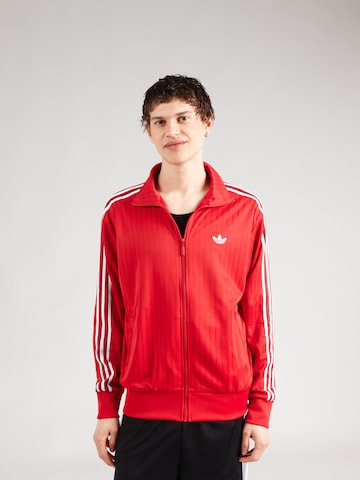 ADIDAS ORIGINALS Tepláková bunda 'Firebird' - Červená: predná strana