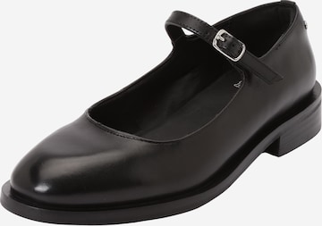 BRONX Nauhaballerina 'next-wagon' värissä musta: etupuoli