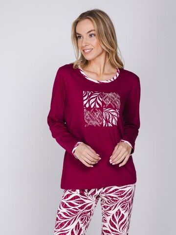 Pastunette Pyjama 'Rosewood Comfort' in Rood