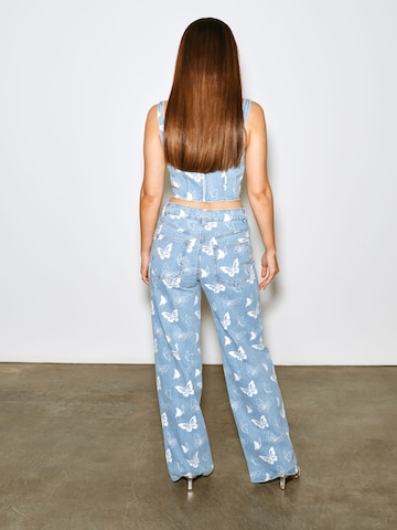 florence by mills exclusive for ABOUT YOU Wide Leg Jeans 'Daze Dreaming' (OCS) in Blau