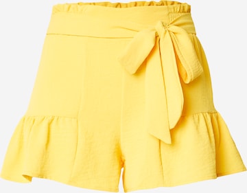 ABOUT YOU Szabványos Nadrág 'Betty' - sárga: elől
