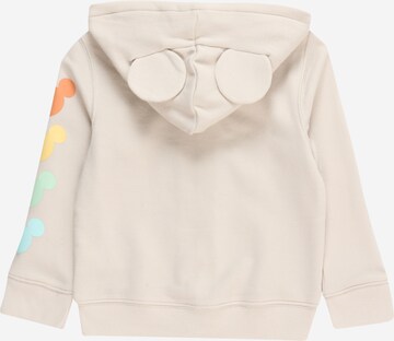 GAP Zip-Up Hoodie in Beige