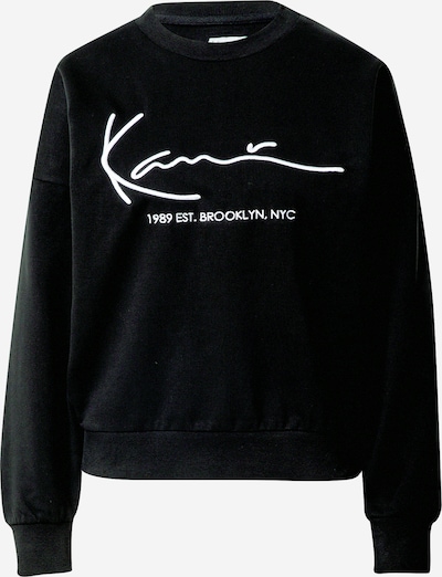 Karl Kani Sweater majica u crna / bijela, Pregled proizvoda