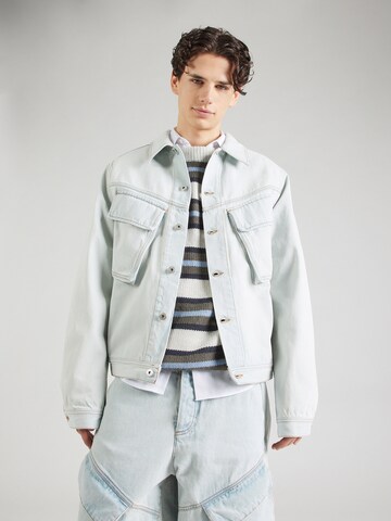 Marcelo Burlon Between-Season Jacket in Blue: front