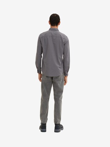 TOM TAILOR Regular Fit Hemd in Blau