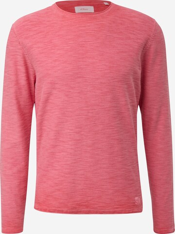 s.Oliver Sweater in Pink: front