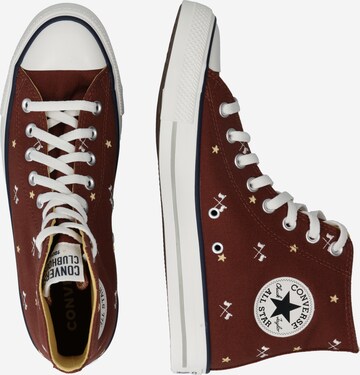 CONVERSE Kotníkové tenisky – červená