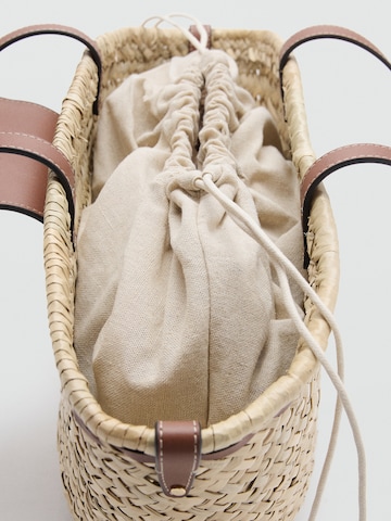 MANGO Shopper 'CIES' in Beige
