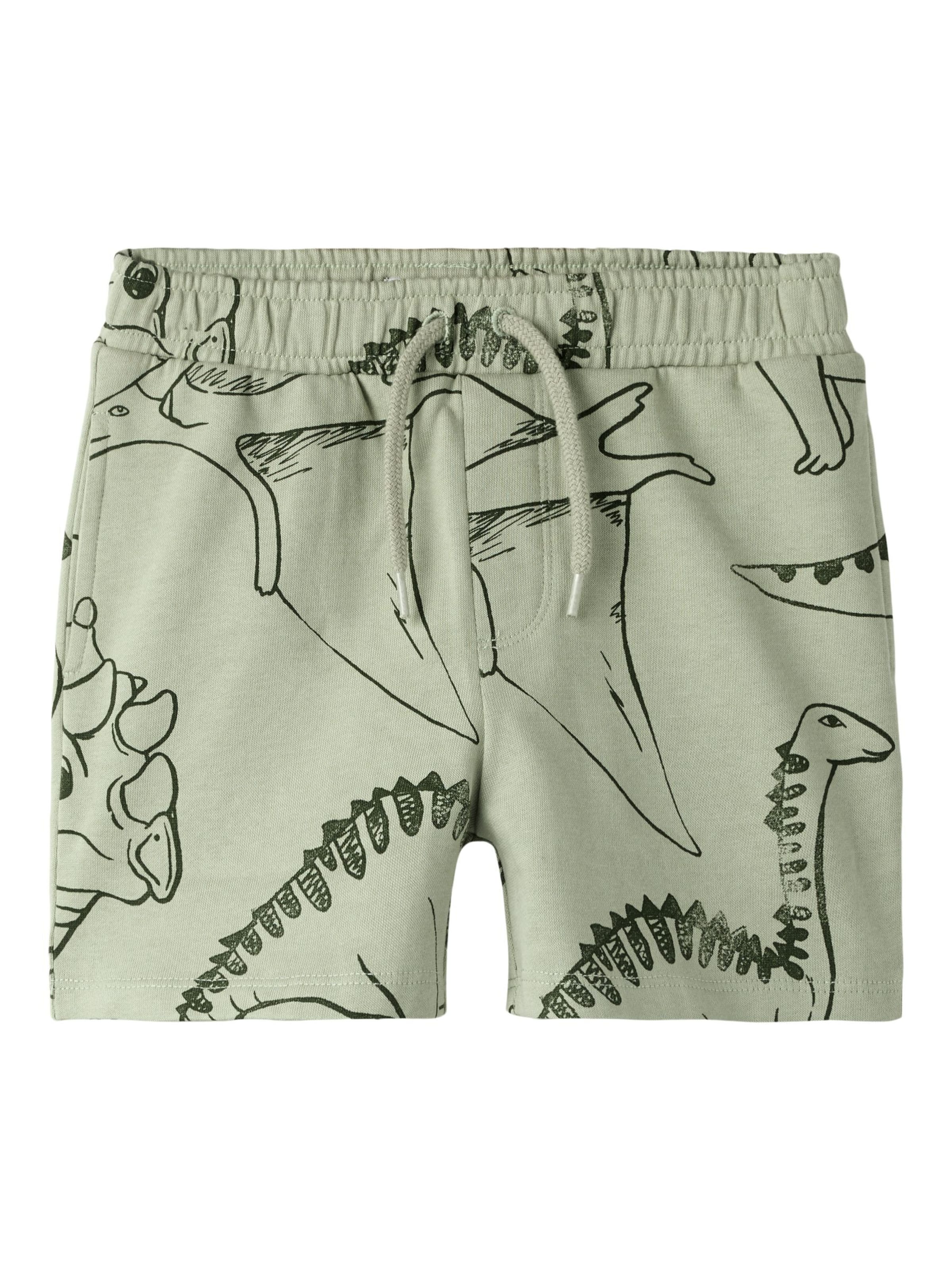 NAME IT - regular Pantalón en verde: frente