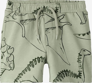NAME IT - regular Pantalón en verde: frente