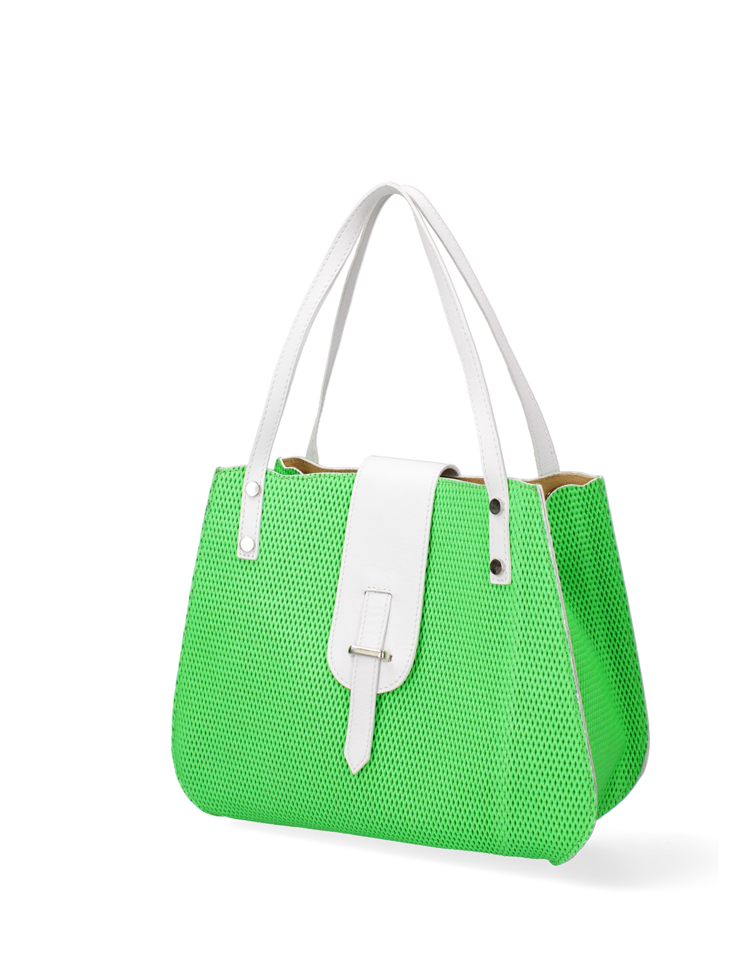 Borsa a spalla di Gave Lux in verde: frontale