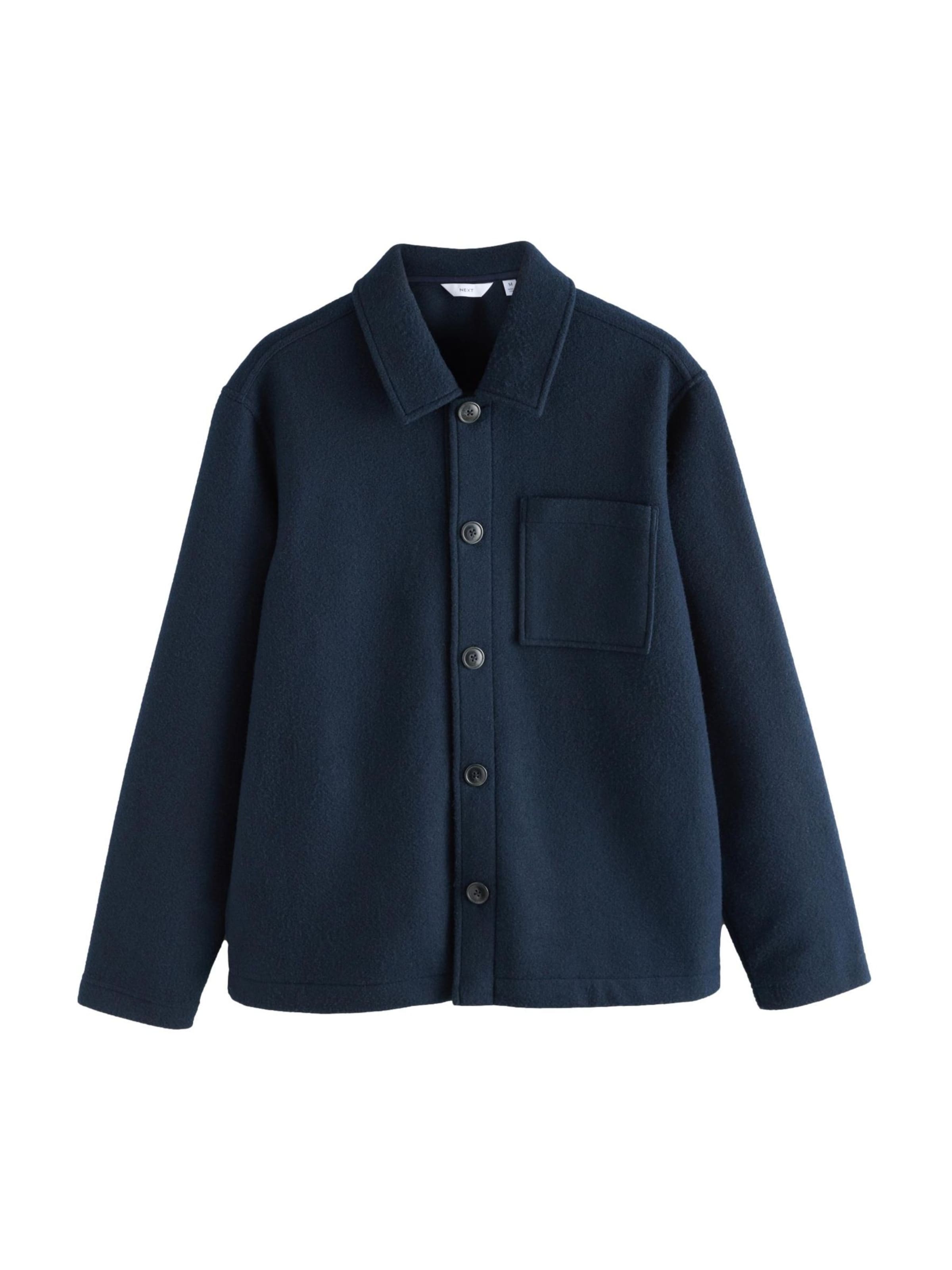 Veste en polaire Next en bleu : devant