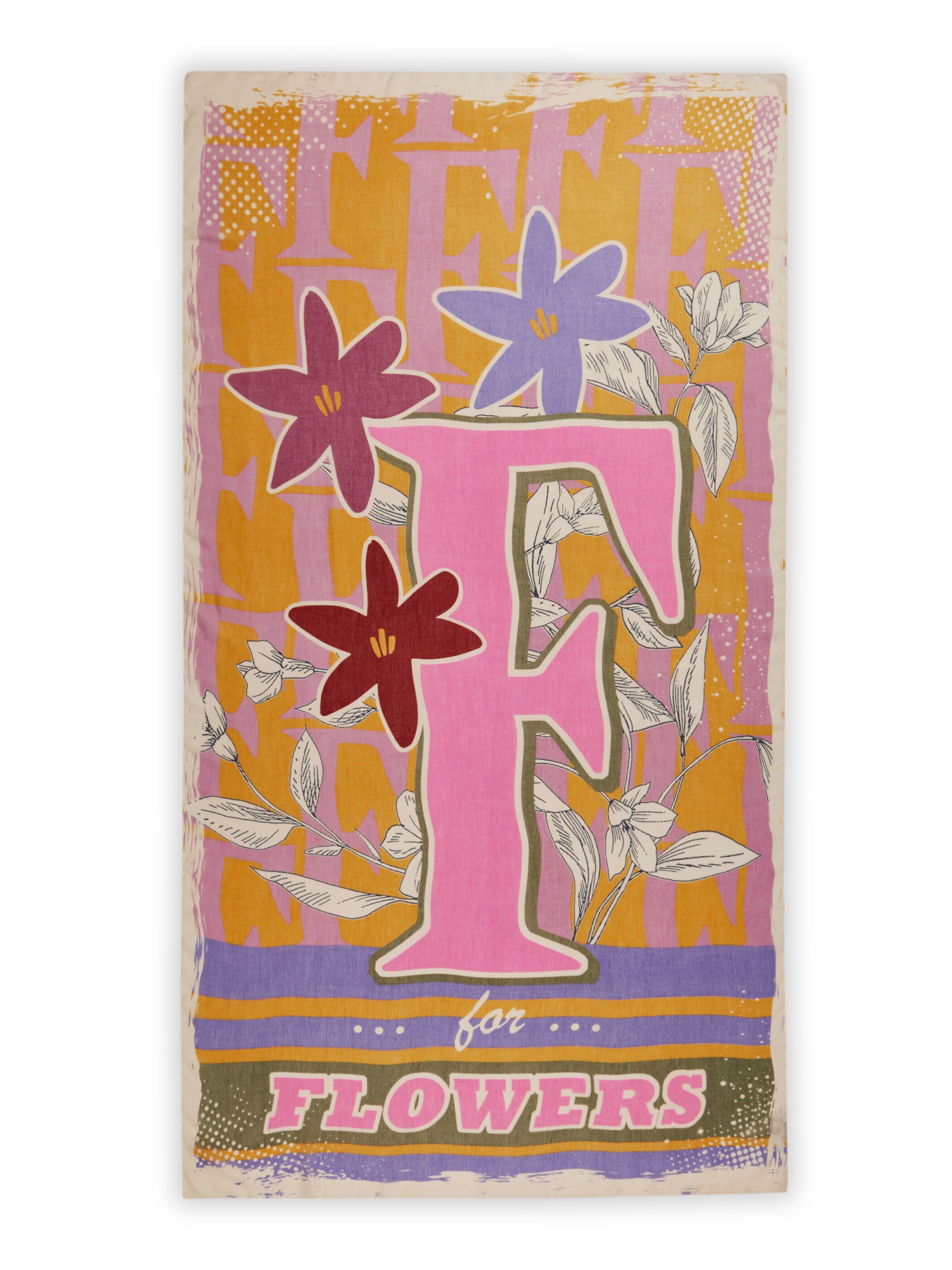 CODELLO Szalik w kolorze żółty