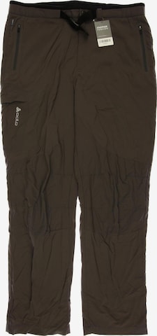 ODLO Pants in 35-36 in Brown: front