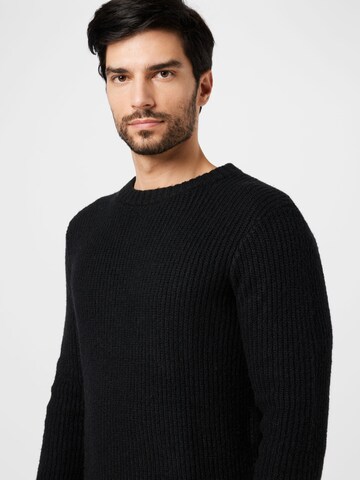 TOM TAILOR Pullover in Schwarz