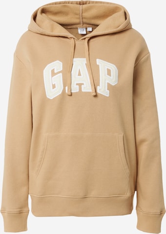 GAP Sweatshirt 'HERITAGE' in Beige: front