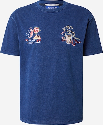 SCOTCH & SODAMajica 'The 40th Annive' - plava boja: prednji dio