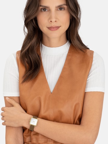 Montre à affichage analogique Liebeskind Berlin en marron : devant