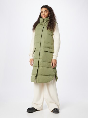 MSCH COPENHAGEN Vest 'Kaysa Pavinaria' in Green: front