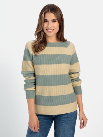 CAMEL ACTIVE Sweater in Yellow: front