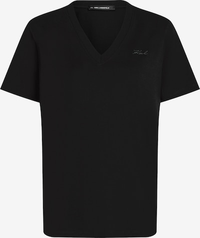 Marškinėliai iš Karl Lagerfeld, spalva – juoda, Prekių apžvalga