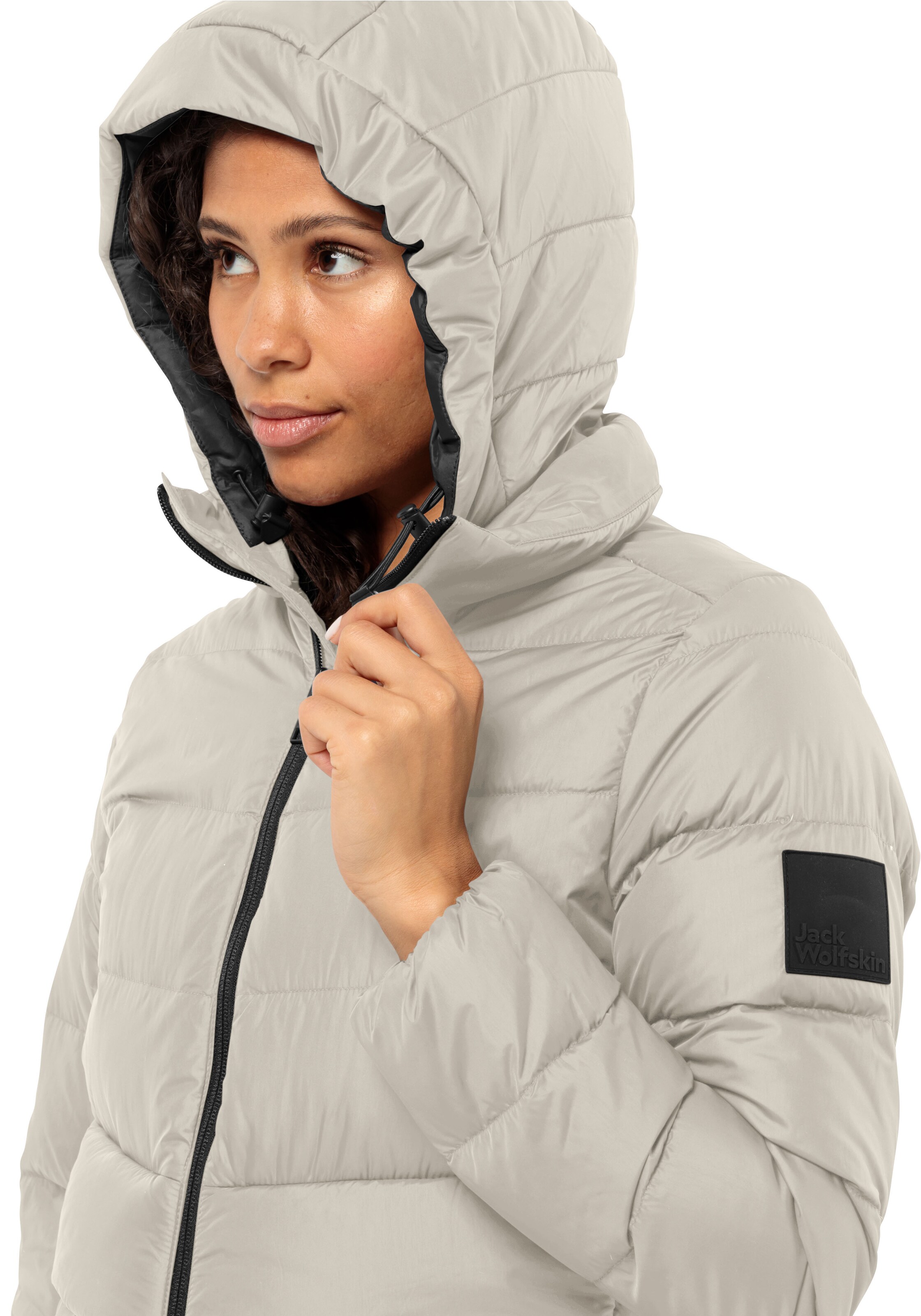 JACK WOLFSKIN Winter Coat in Grey