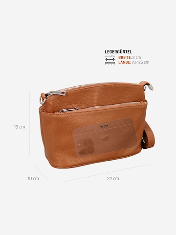 Sac bandoulière 'Nira' Adel Bags en marron